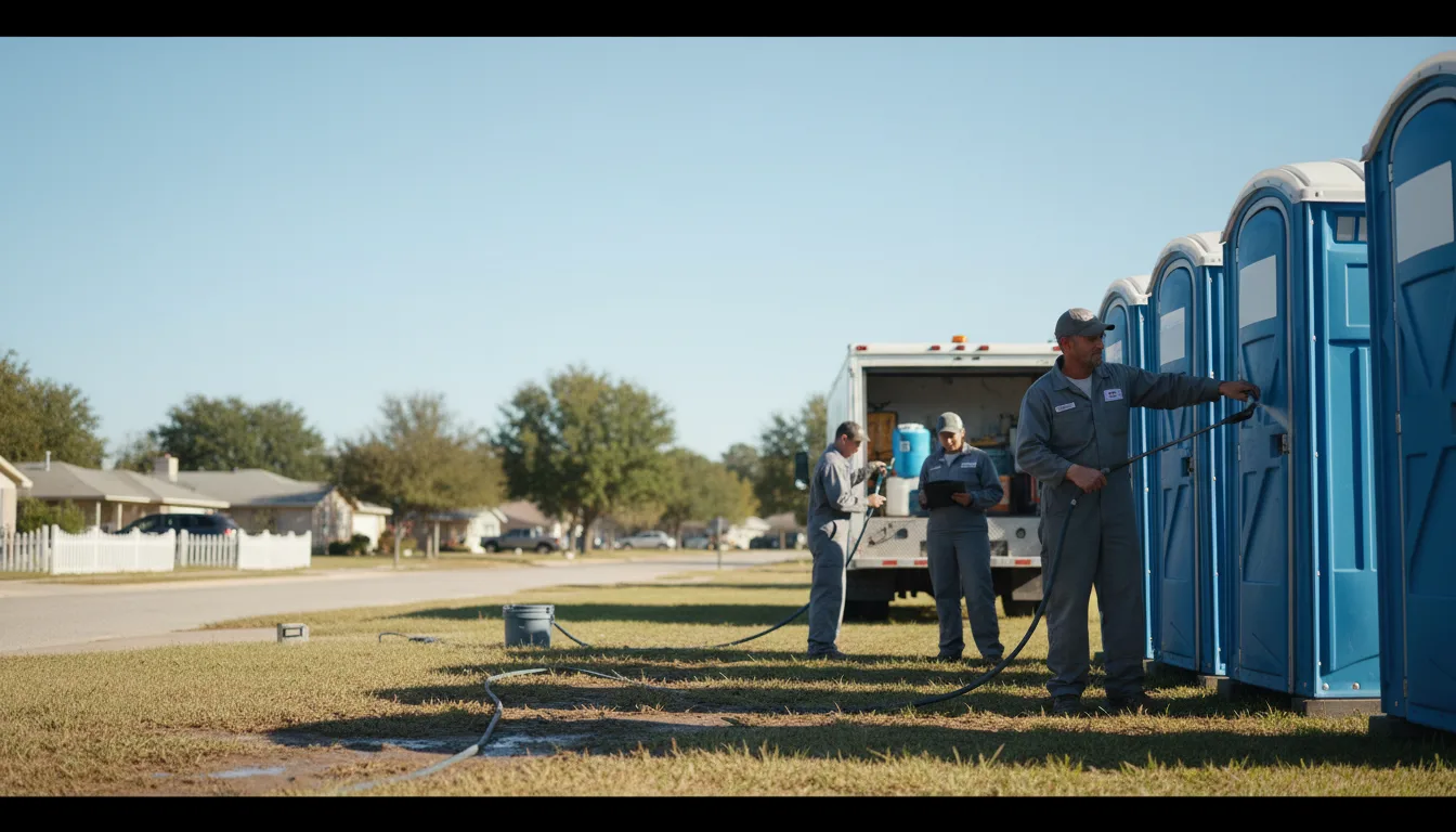 Long-Term Portable Toilet Rental in West Farmington, OH near me